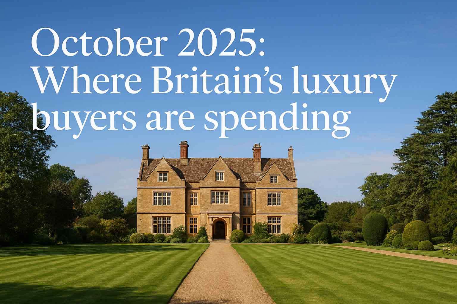 Luxury Property Market Update October 2025