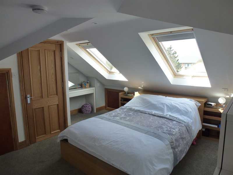 Loft Bedroom with Roof Windows Northamptonshire Luxury Homes 1